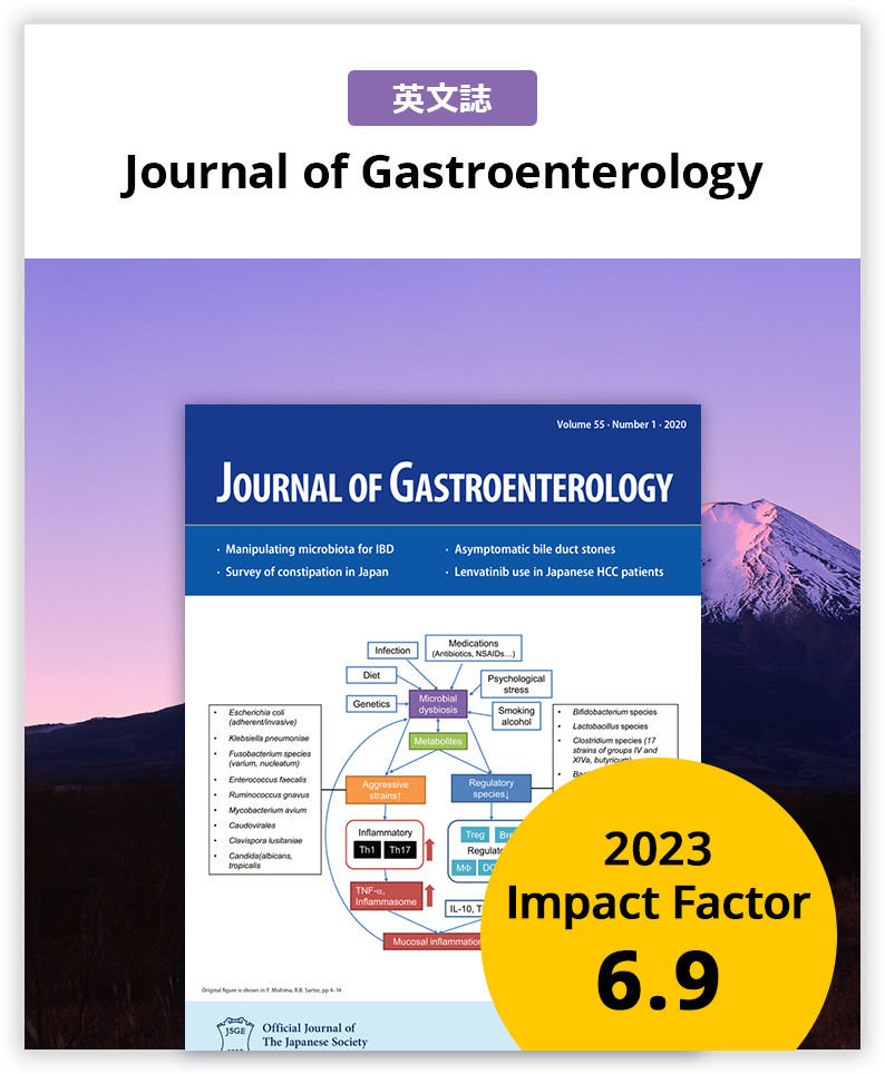 Journal of Gastroenterology - 2023 Impact Factor 6.9